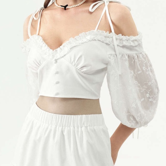 Cider clothing Love Story Off Shoulder Blouse - Picture 3 of 5